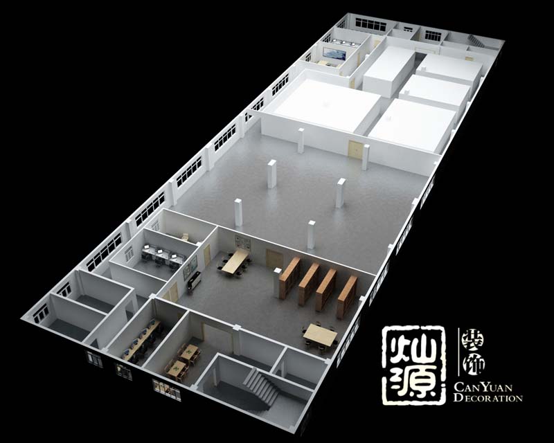南寧廠房辦公室設計