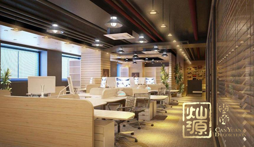 辦公室裝修實景圖