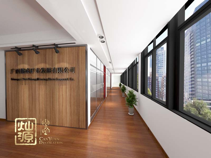 貿易公司前臺裝修俯視圖 貿易公司前臺裝修俯視圖
